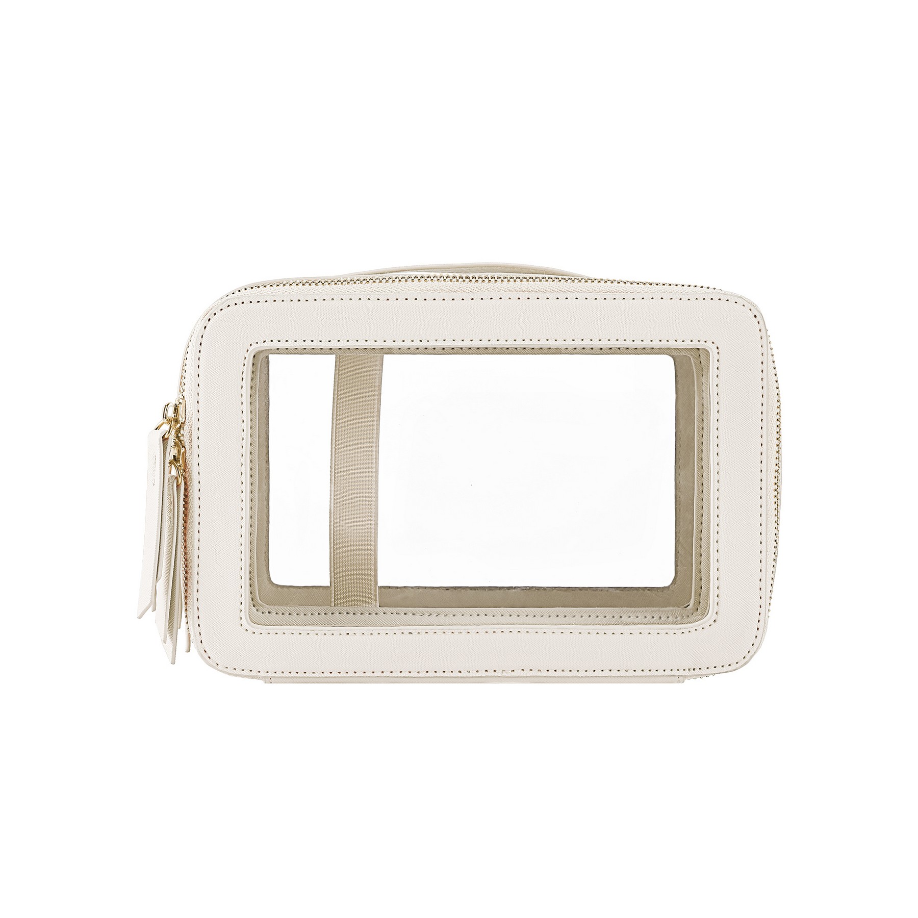 Double-Layer Top Handle Toiletry Bag — view 2