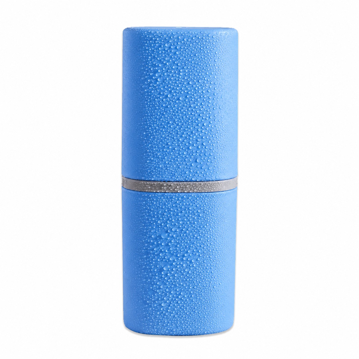 Plastic Toothbrush Travel Tube — Blue