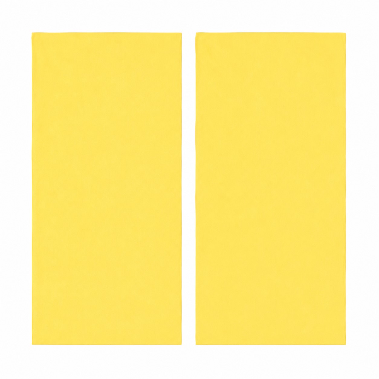 Microfiber Quick Dry Beach Towel — Yellow