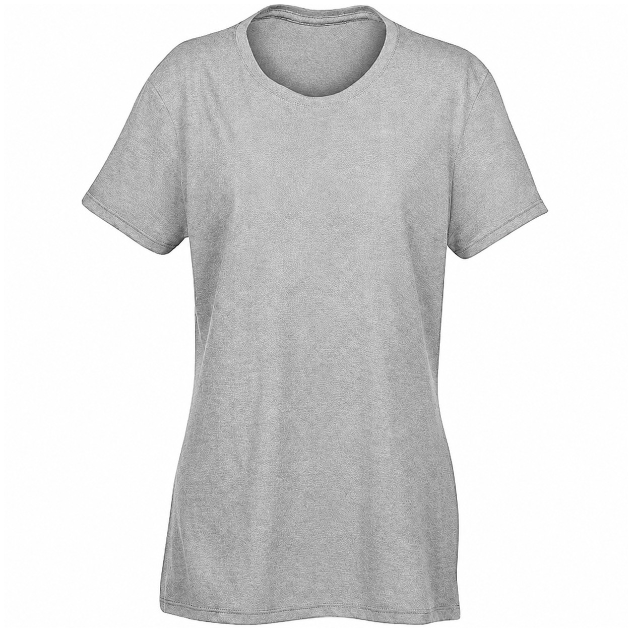 Ladies' Tri-Blend Short-Sleeve Tee — Silver