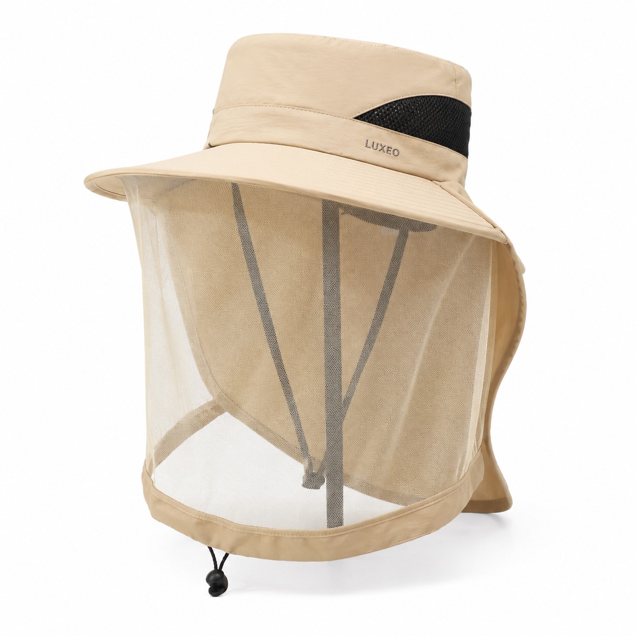 Polyester Mesh Shield Bucket Hat