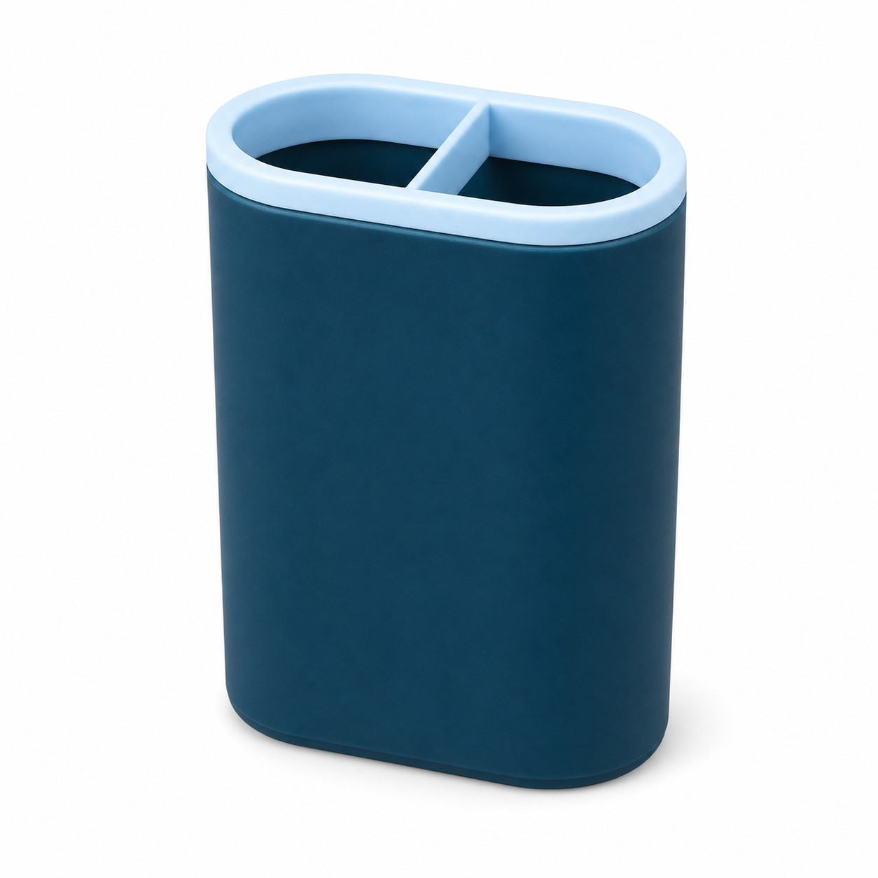 Dual Compartment Plastic Pen Holder — view 2