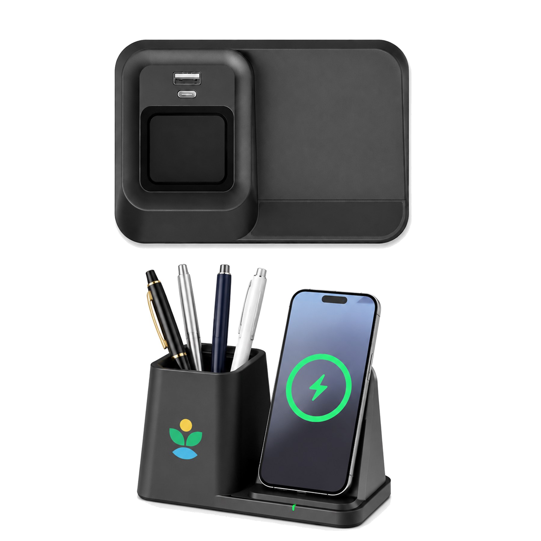 ABS Phone Charging Stand Desk Organizer