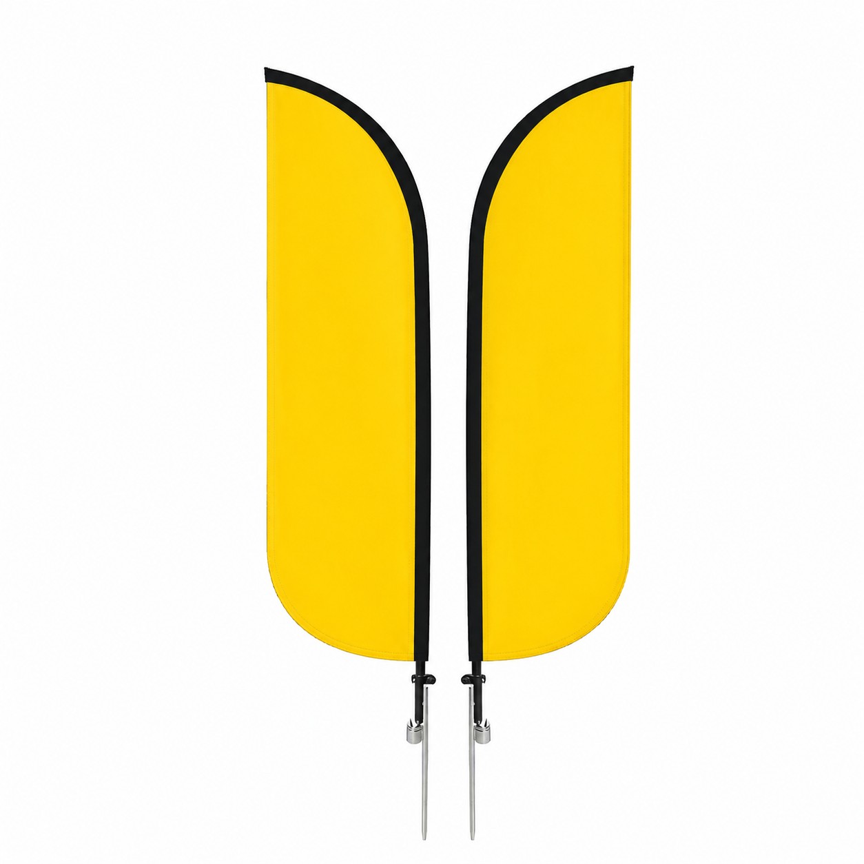 15' Double Sided Feather Flag Kit — view 2