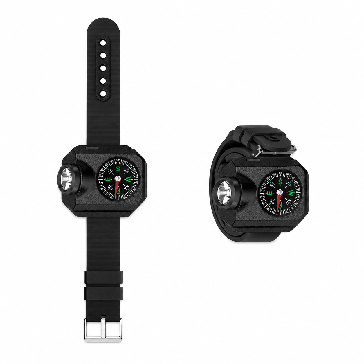 Rechargeable Wrist Light With Compass And Five Modes