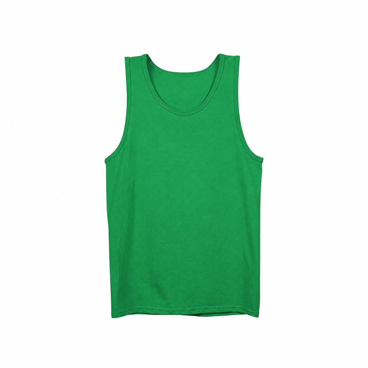 Classic Cotton Men's Tank Top — Green