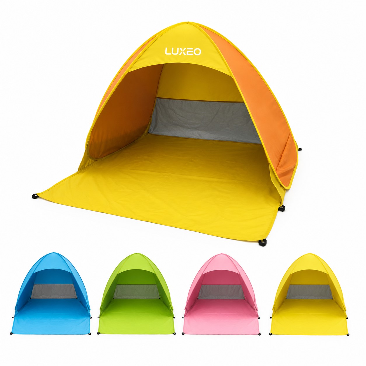 Pop Up Polyester Beach Sun Shelter