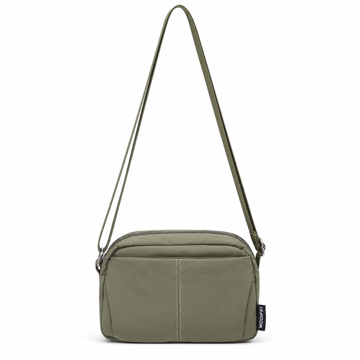 Multi Pocket Nylon Crossbody Shoulder Bag — view 2