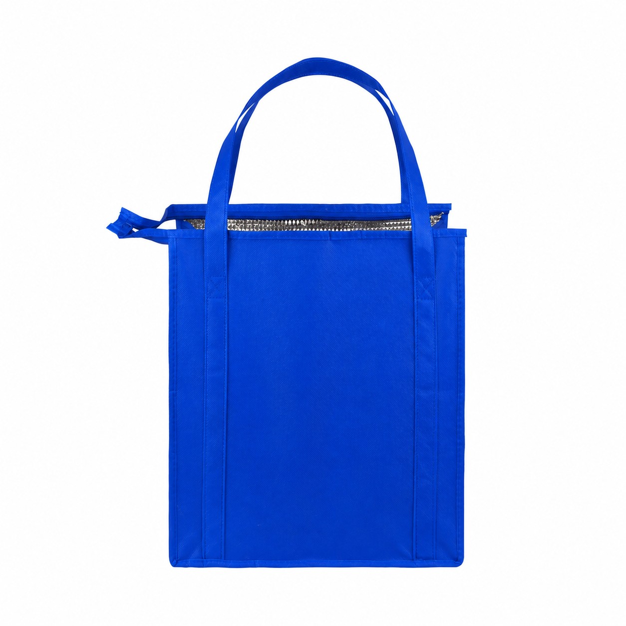 Reinforced Handles Non-Woven Tote Bag — Royal Blue