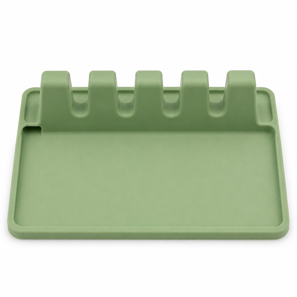Compact ABS Kitchen Utensil Rest — view 2