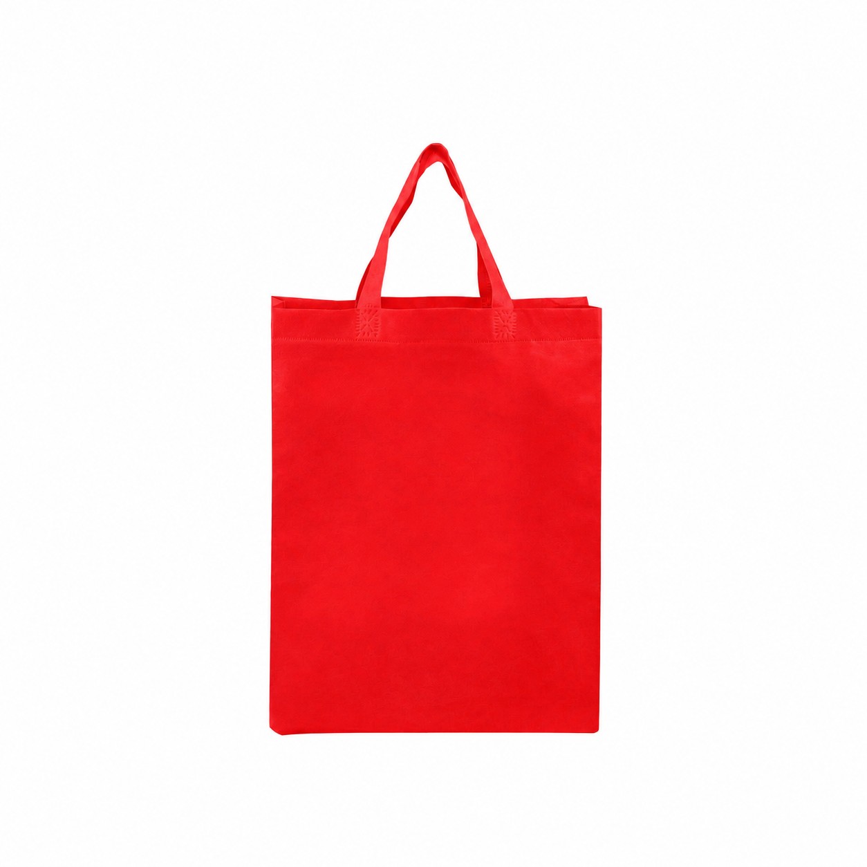 4" Gusset Tote Bag — Red