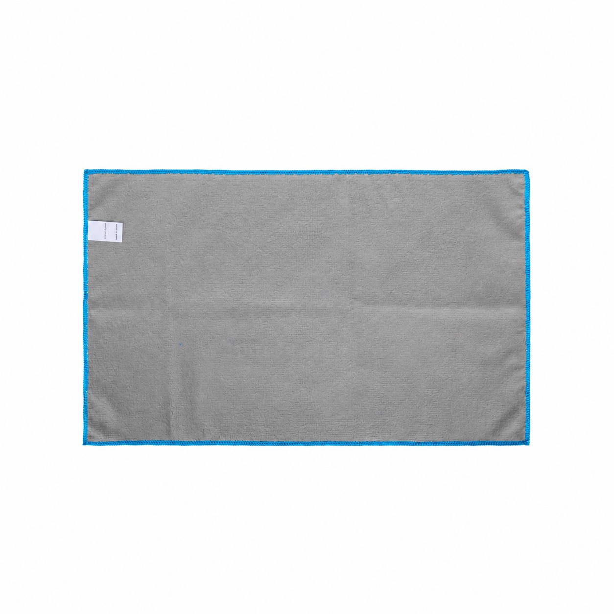 Microfiber Rally Towel With Stitched Edge — Pewter Gray