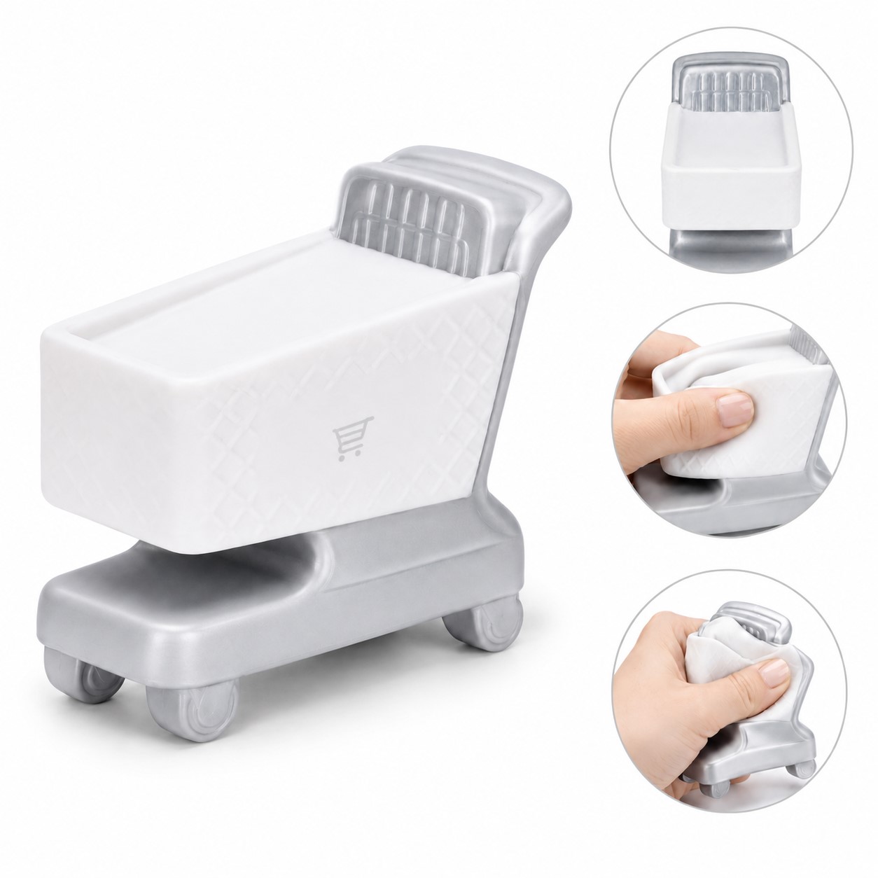 Shopping Cart PU Foam Stress Toy