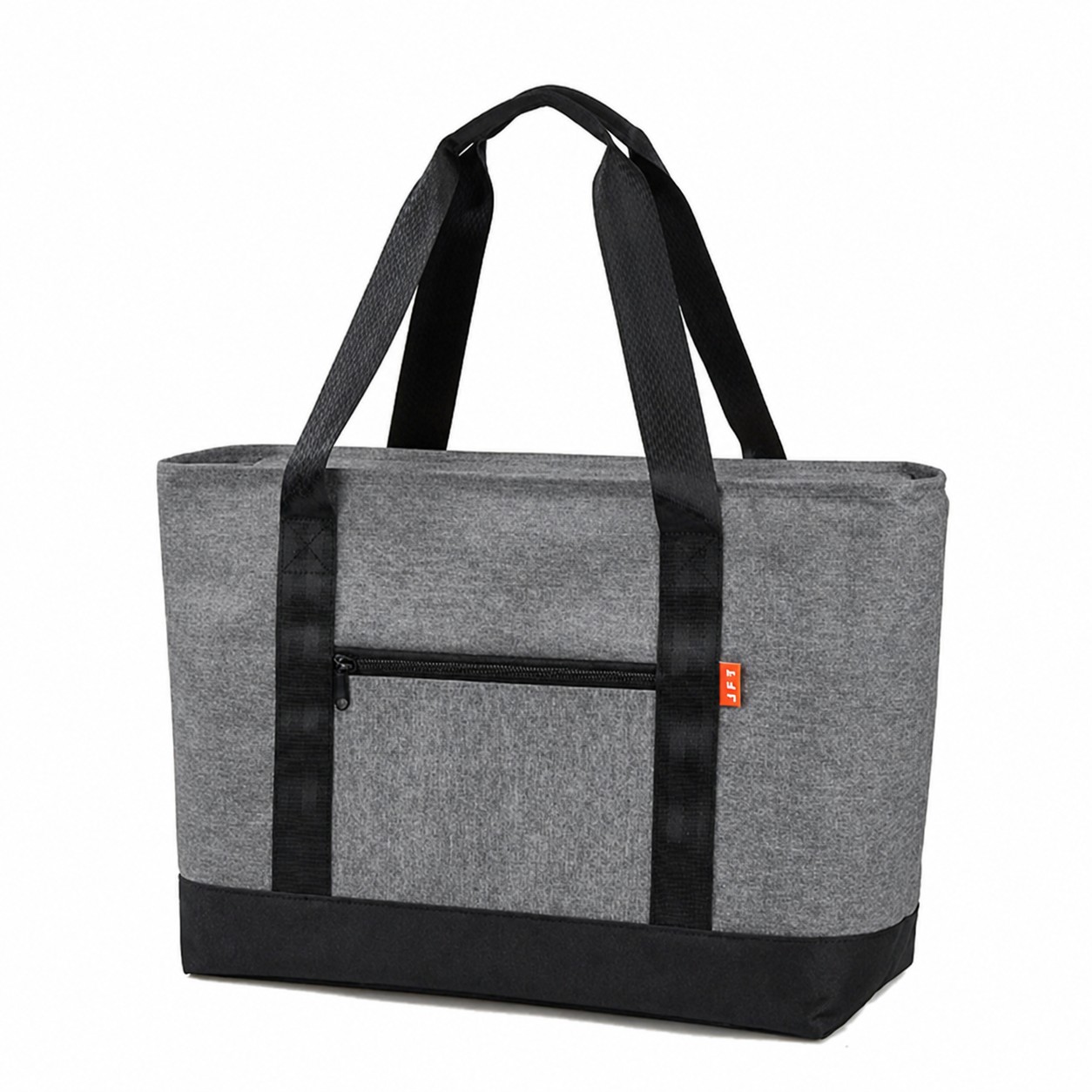 Oxford Insulated Cooler Tote — Gray