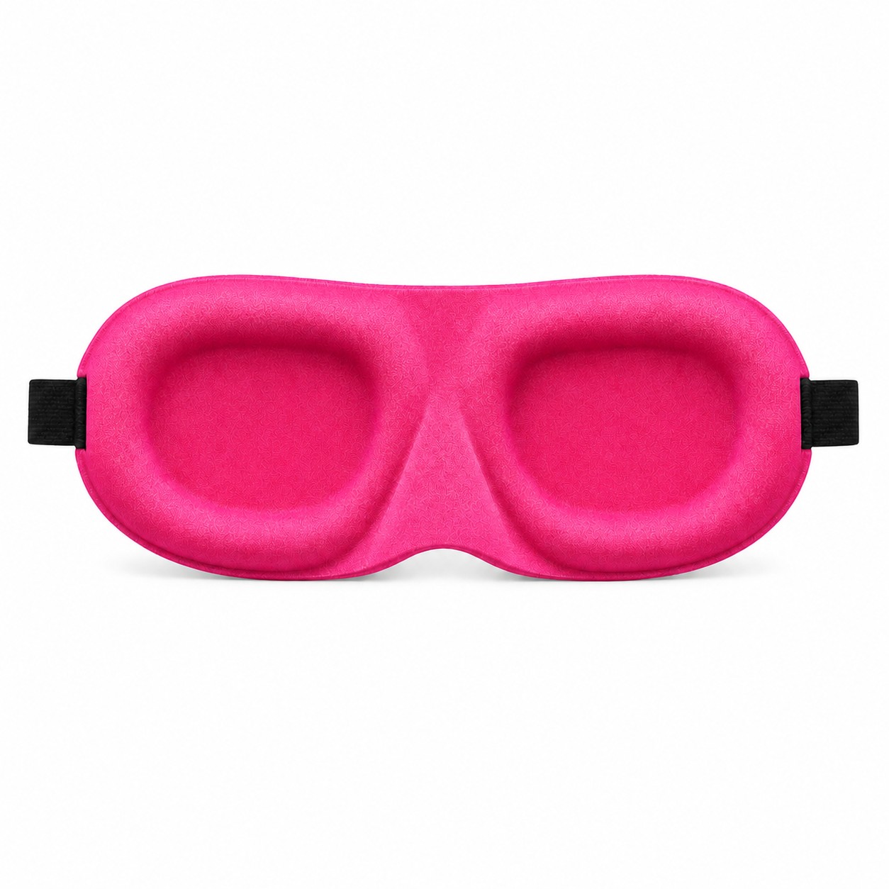 3D Contoured Foam Sleep Mask — Rose Red