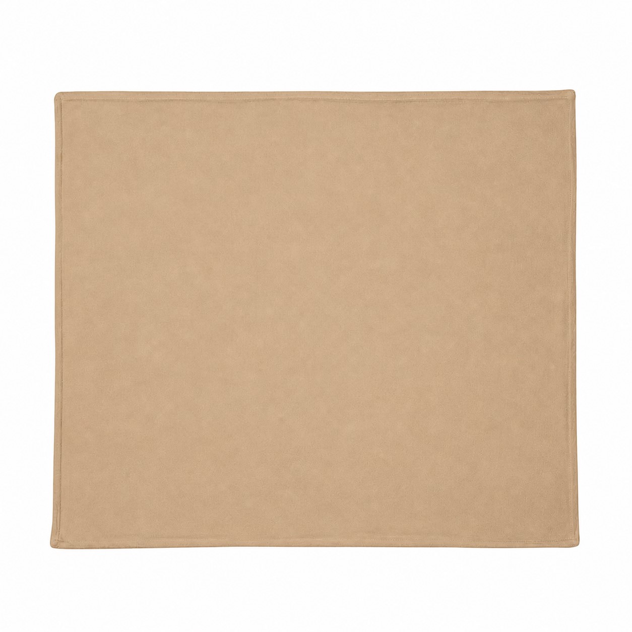 240GSM Flannel Throw Blanket — Tan Beige