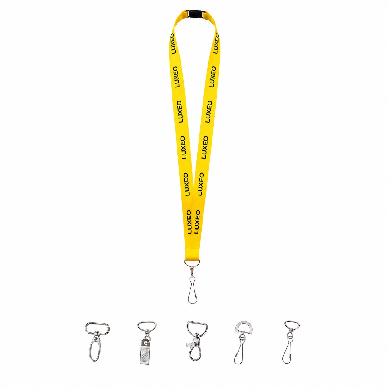 Breakaway J Hook Polyester Lanyard
