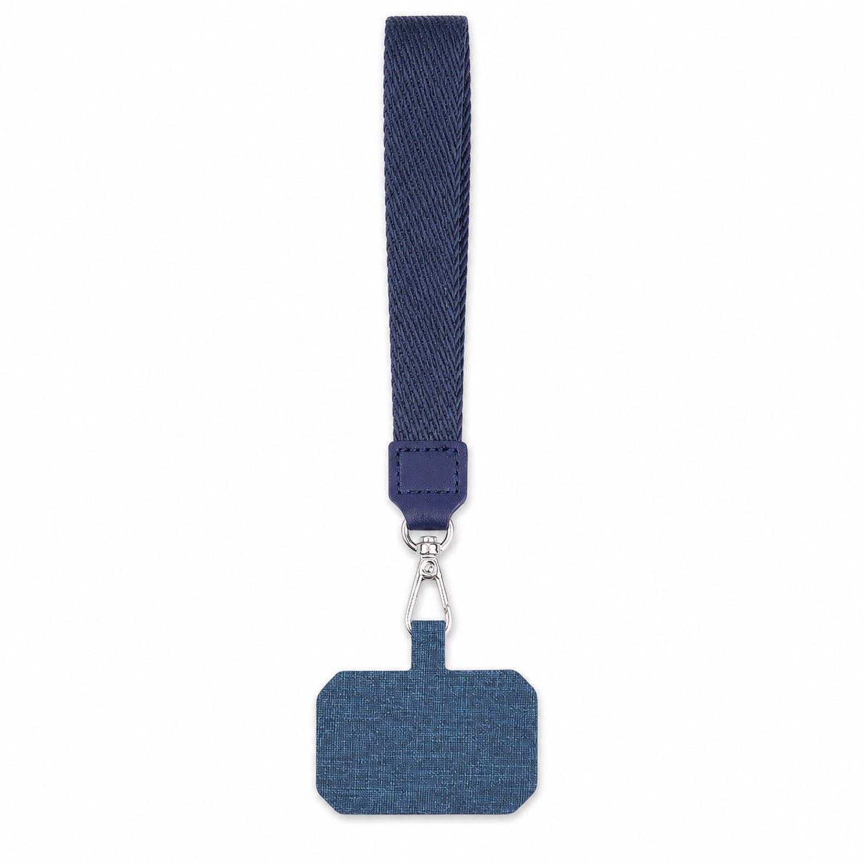 Nylon Wristband Phone Lanyard With Anchor Patch — view 2