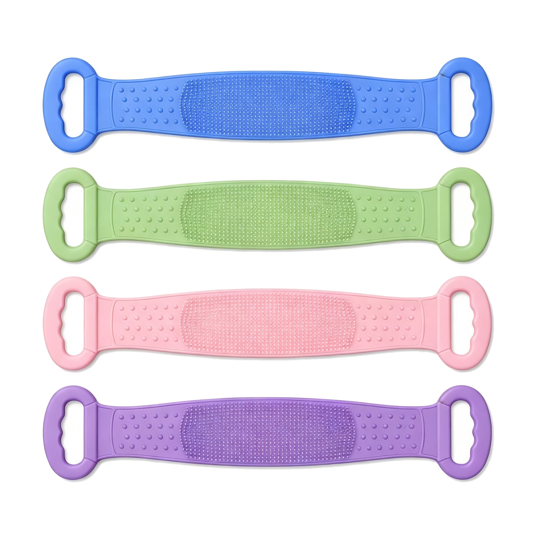 Handled Silicone Back Scrubber Brush