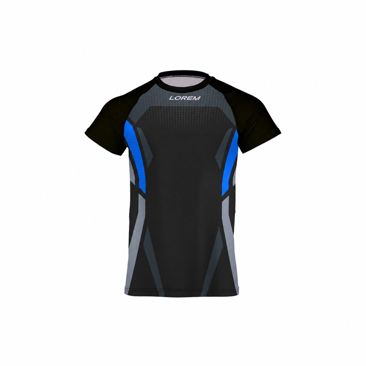 Men's Compression Gym Workout Shirt — Blue