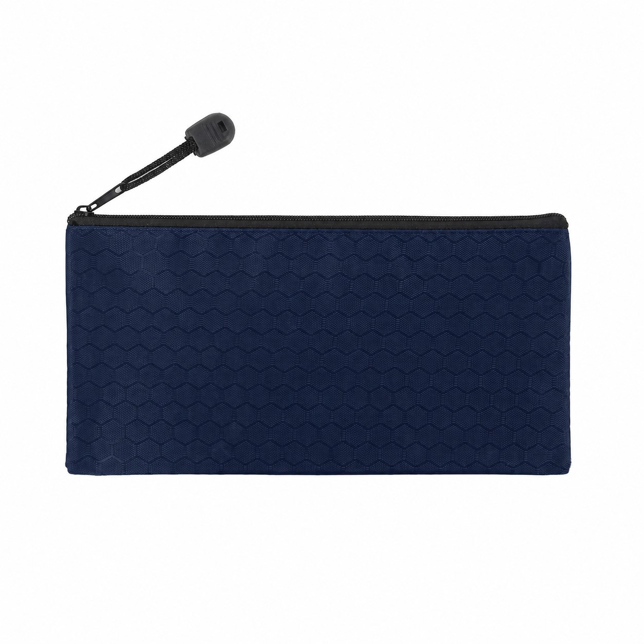 Zippered Storage 9" Travel Pouch — Navy Blue
