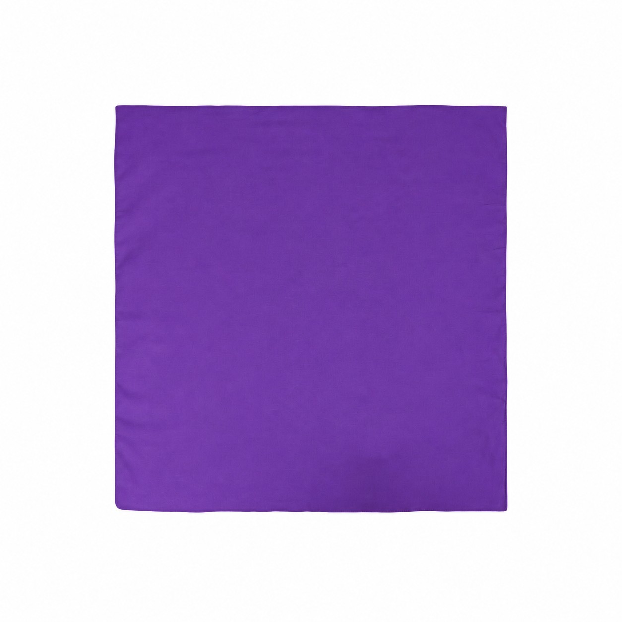Cotton Square Bandanna — Purple
