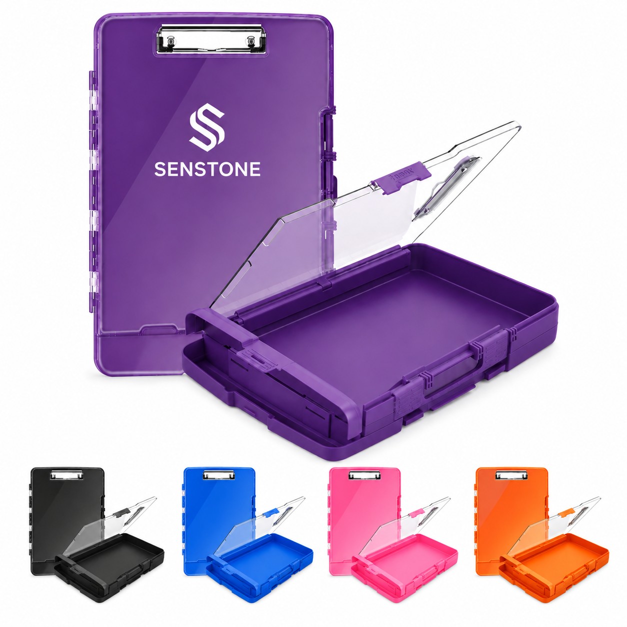 Two Level Plastic Storage Clipboard