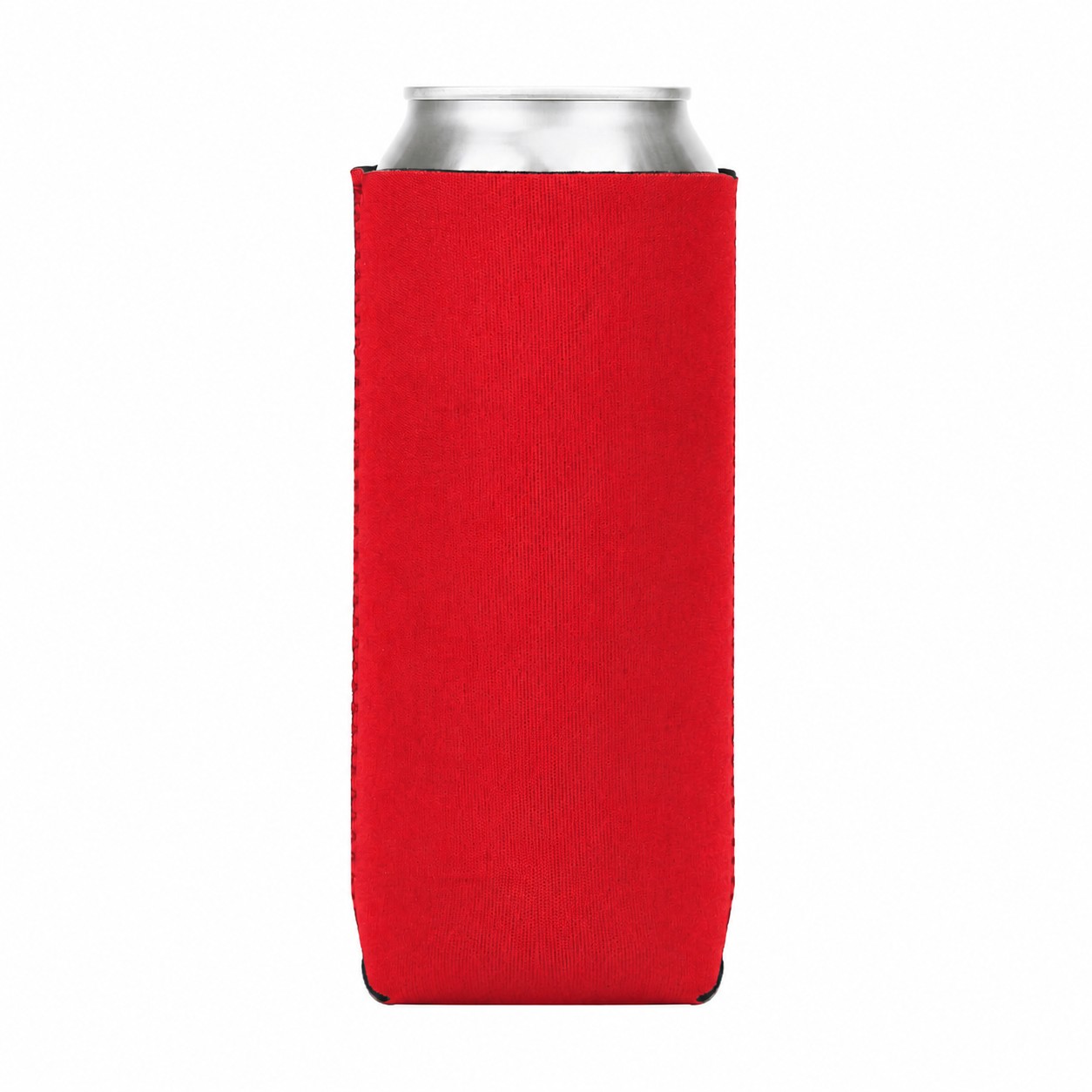 Tall Boy Neoprene Can Cooler — Red