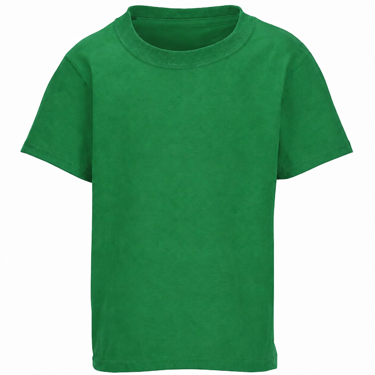 Youth Midweight Cotton Crewneck T-Shirt — view 2