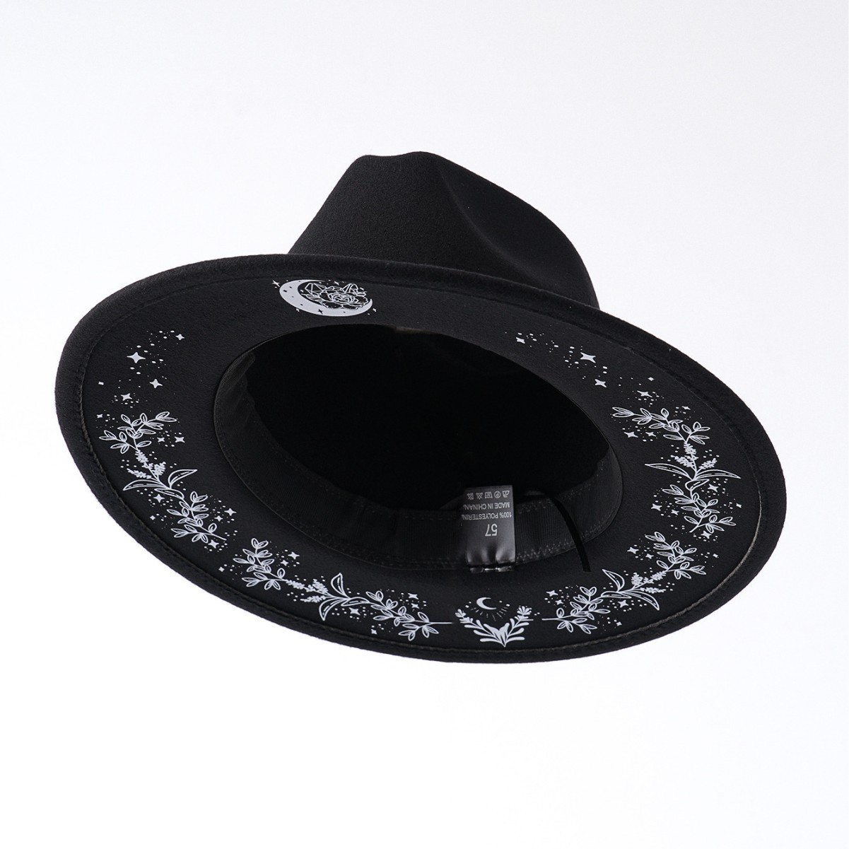 Polyester Gothic Cowboy Hat — view 2