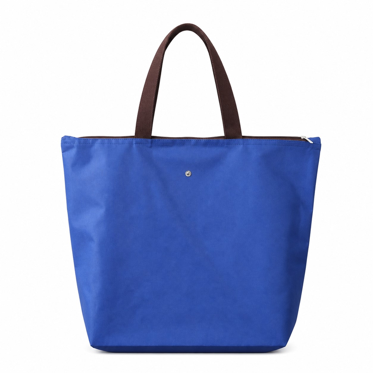 Packable Zippered Oxford Market Tote — view 2