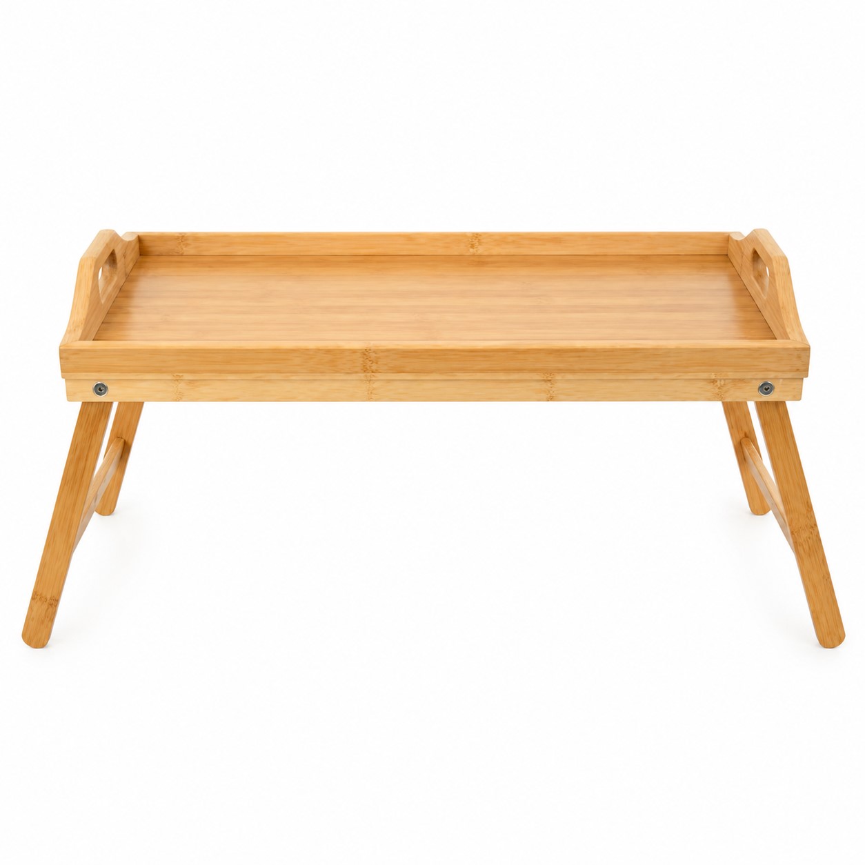 Bamboo Folding Bed Tray Table — view 2