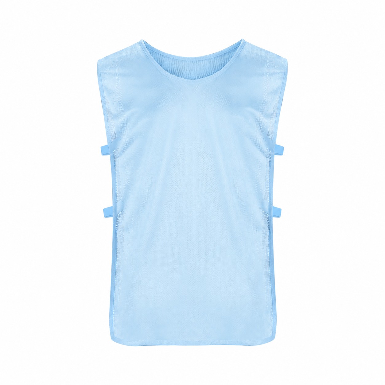 Elastic Side Training Pinnies — Light Blue