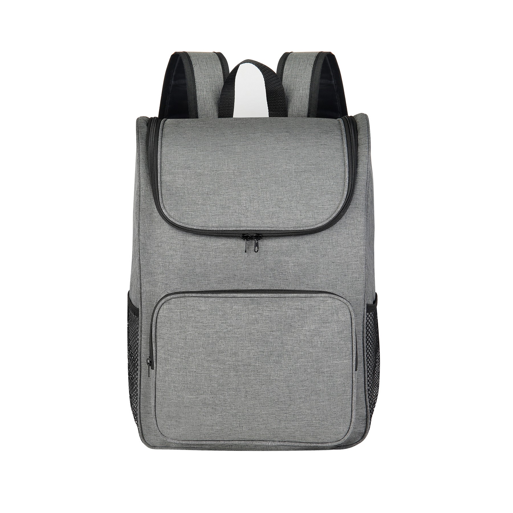 300D Polyester Zippered Storage Laptop Backpack — view 2