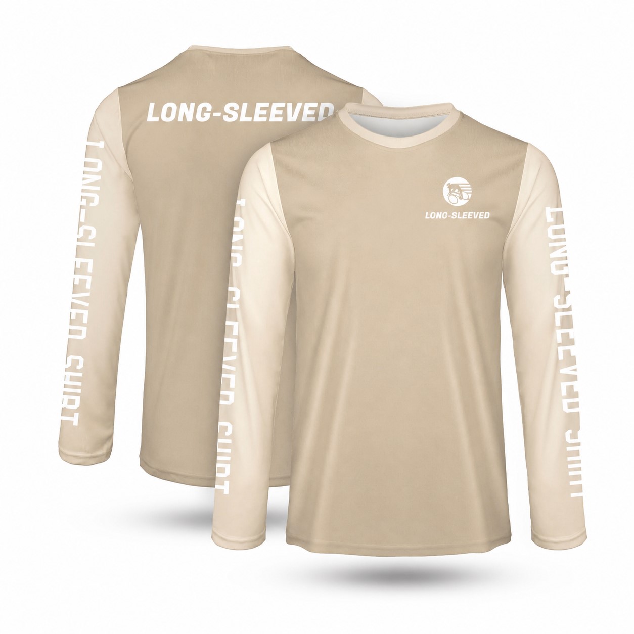 UPF Fishing Long Sleeve Shirt — Natural Beige