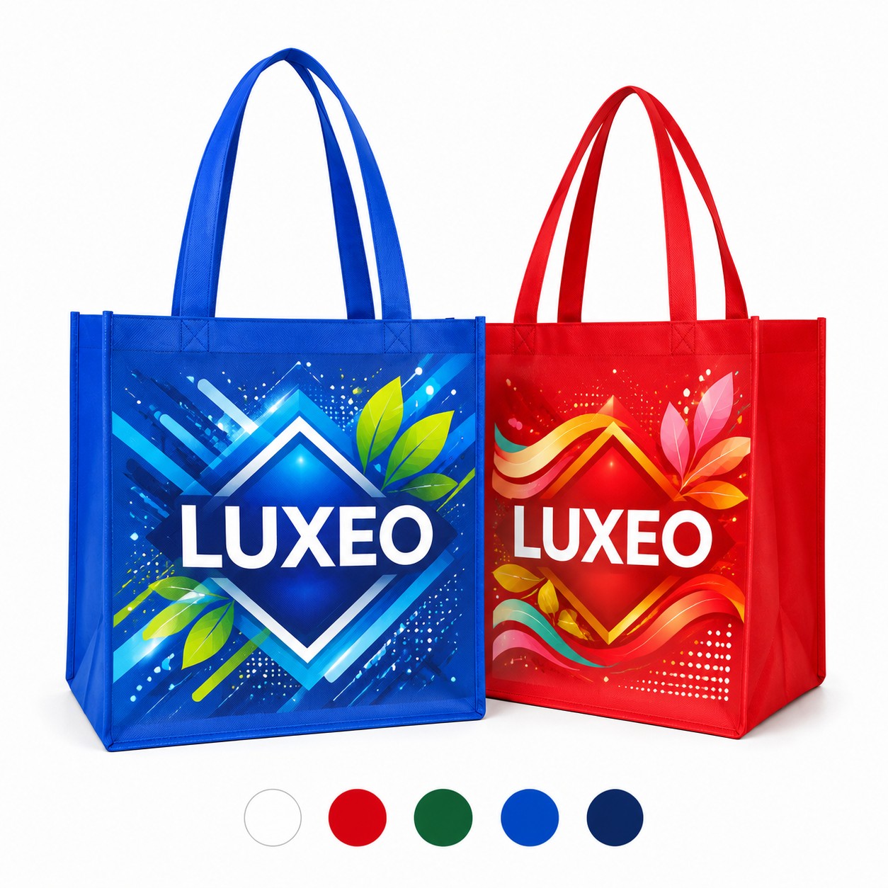 80GSM Non-Woven Black Tote Bag