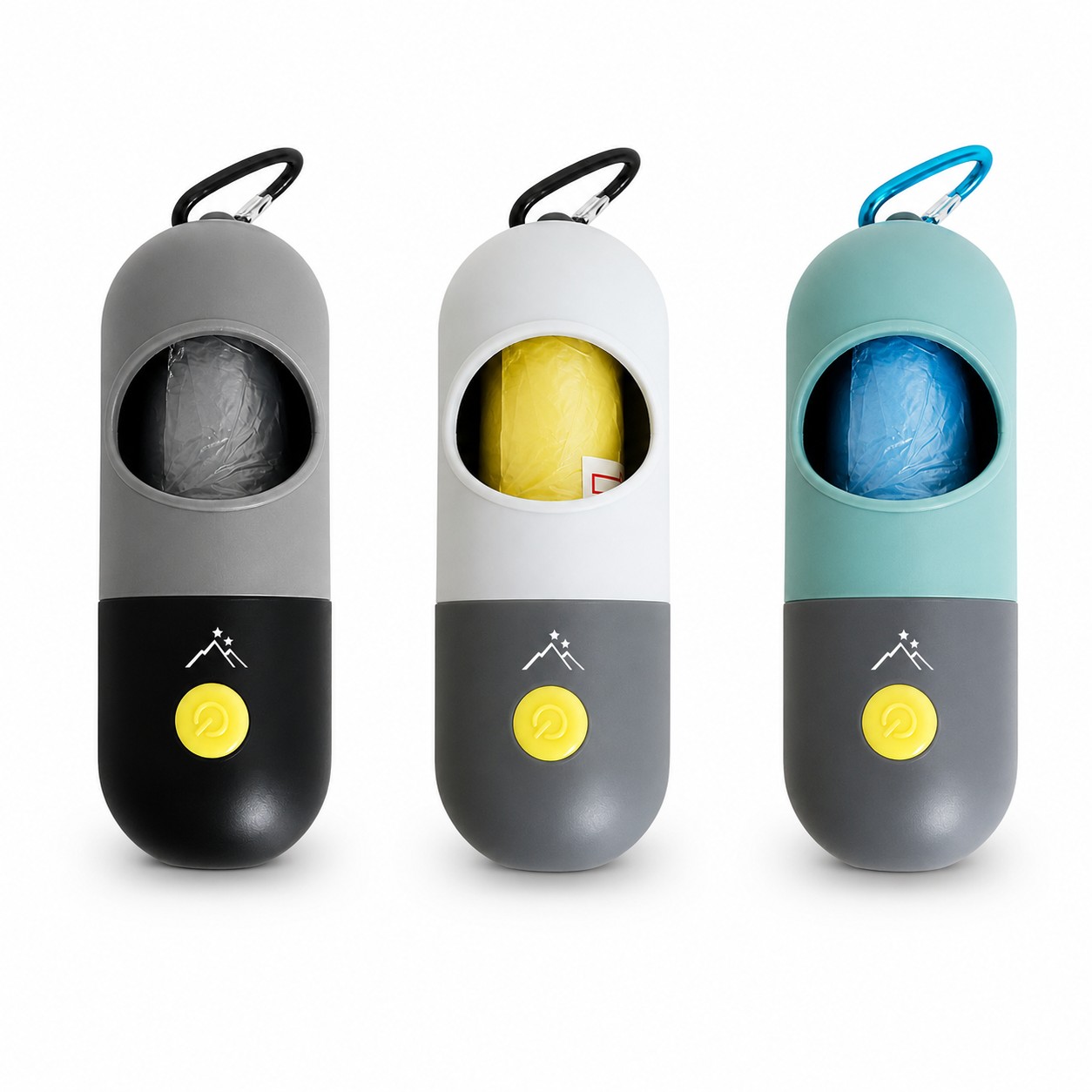 LED Pet Waste Bag Dispenser With Clip