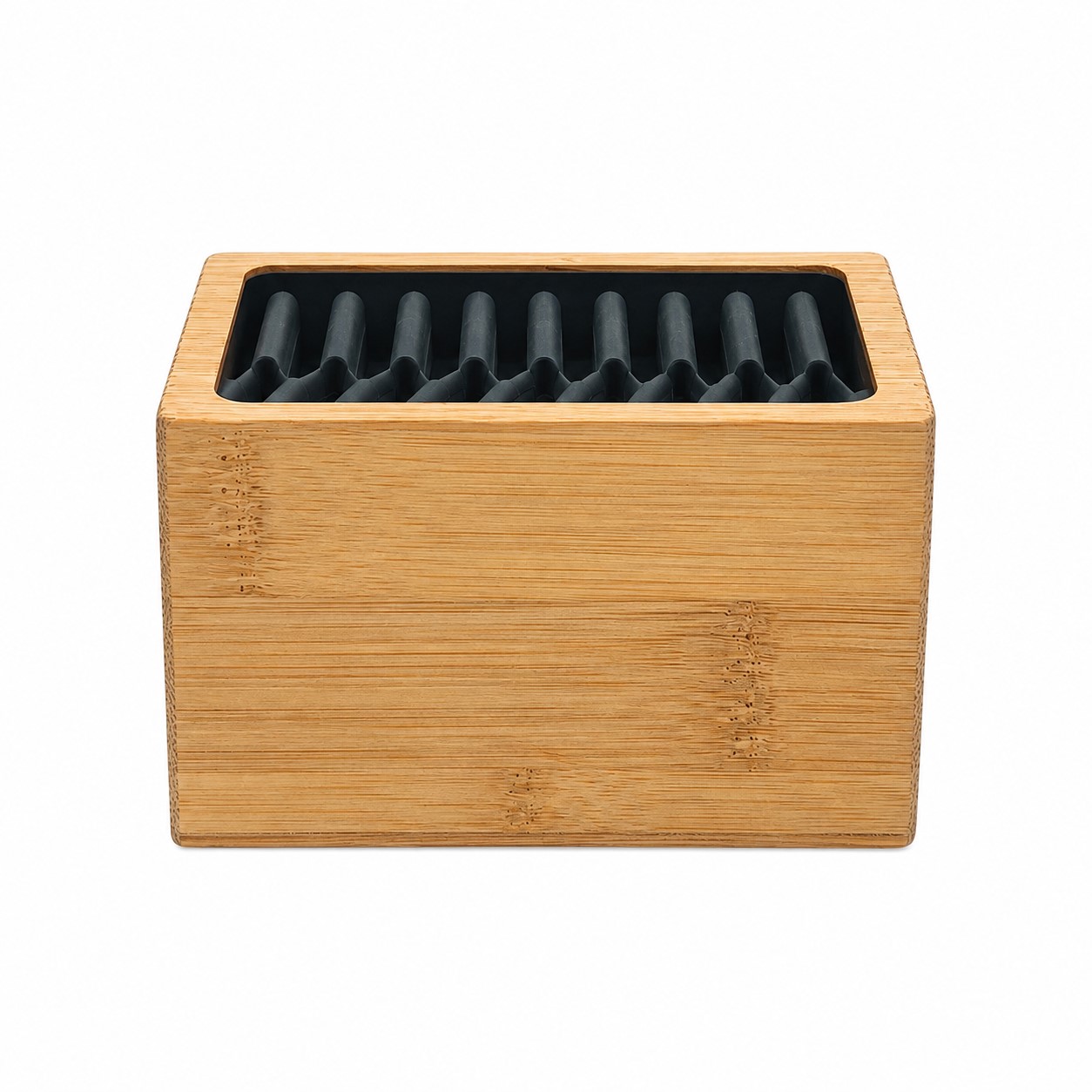 Natural Wood Pen And Pencil Organizer — view 2
