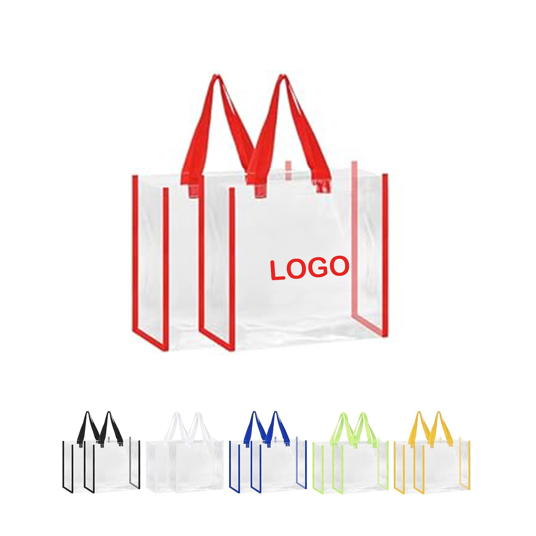 Clear PVC Event Tote Bag