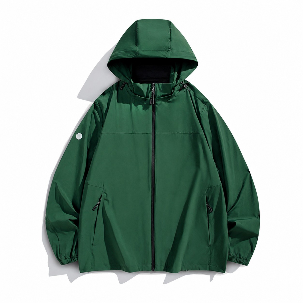 Nylon Cooling Sun Jacket — Green