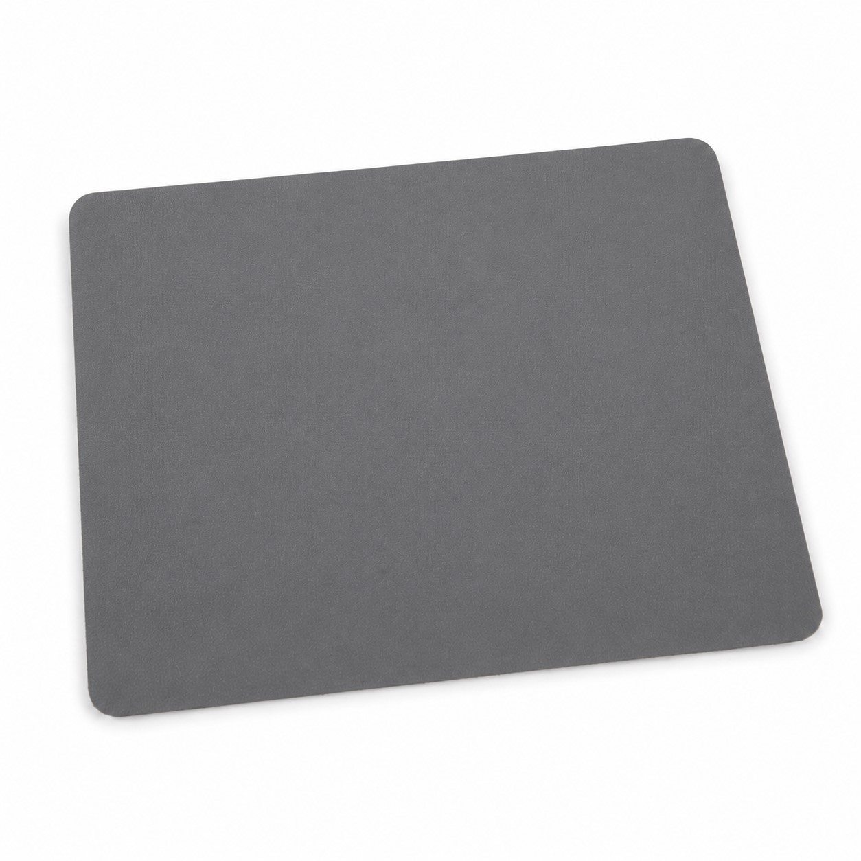 Double-Sided PU Mouse Pad With Coaster — Space Gray