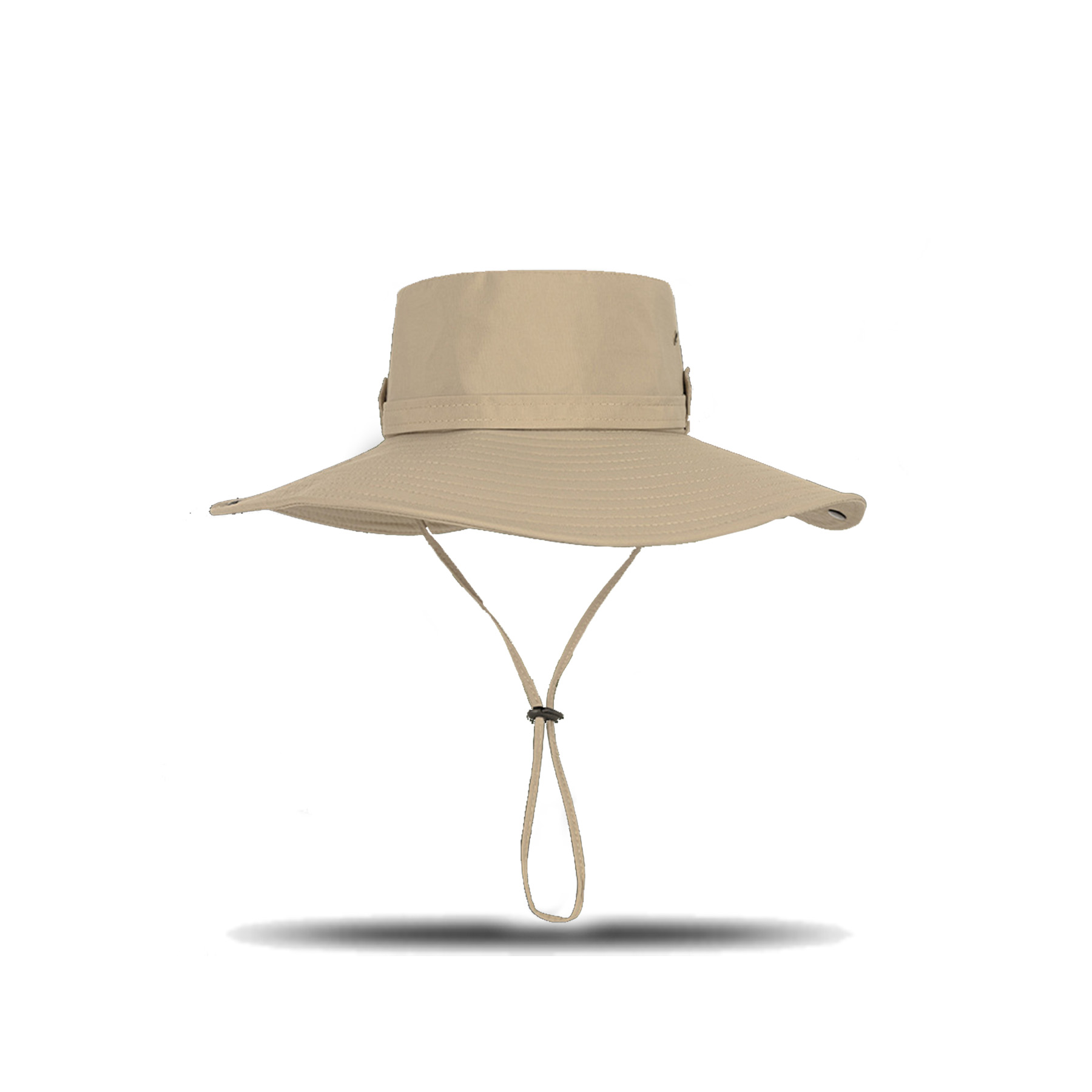 Nylon Wide Brim Bucket Hat — view 2