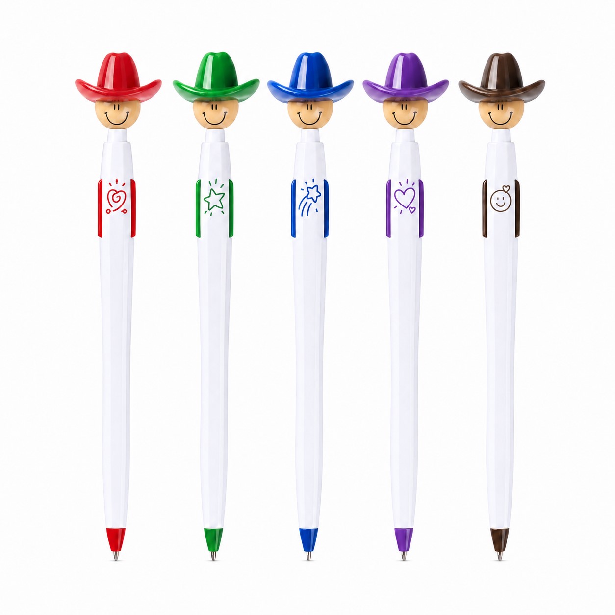 Smiling Cowboy Ballpoint Pen