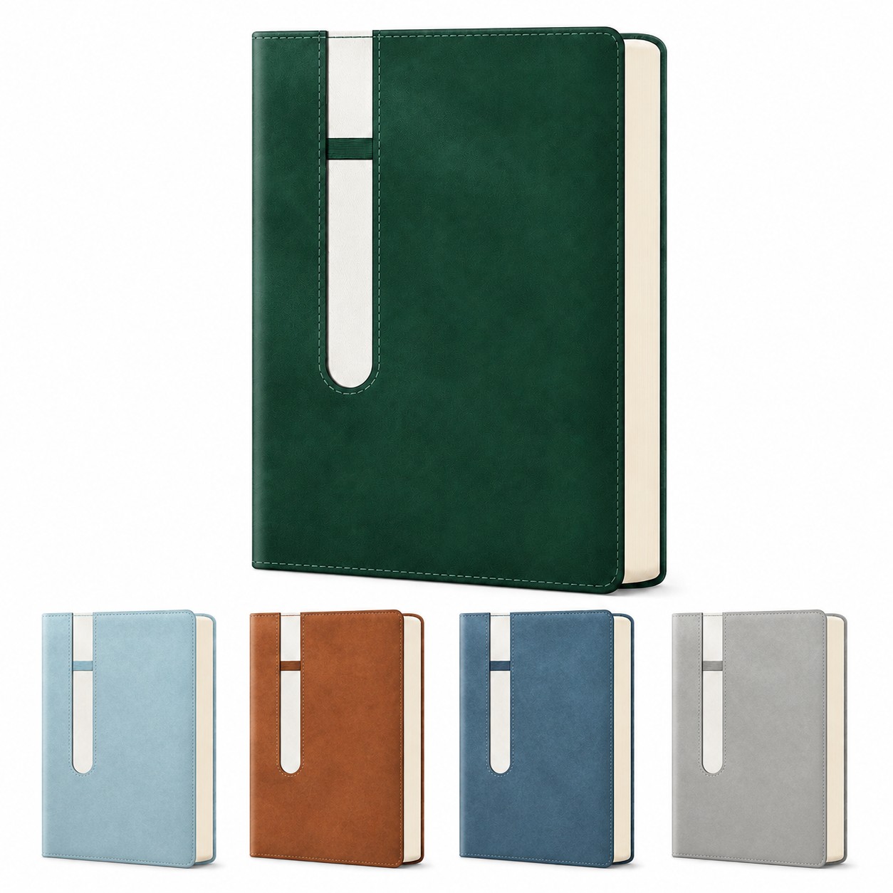 A5 PU Leather Journal With Pen