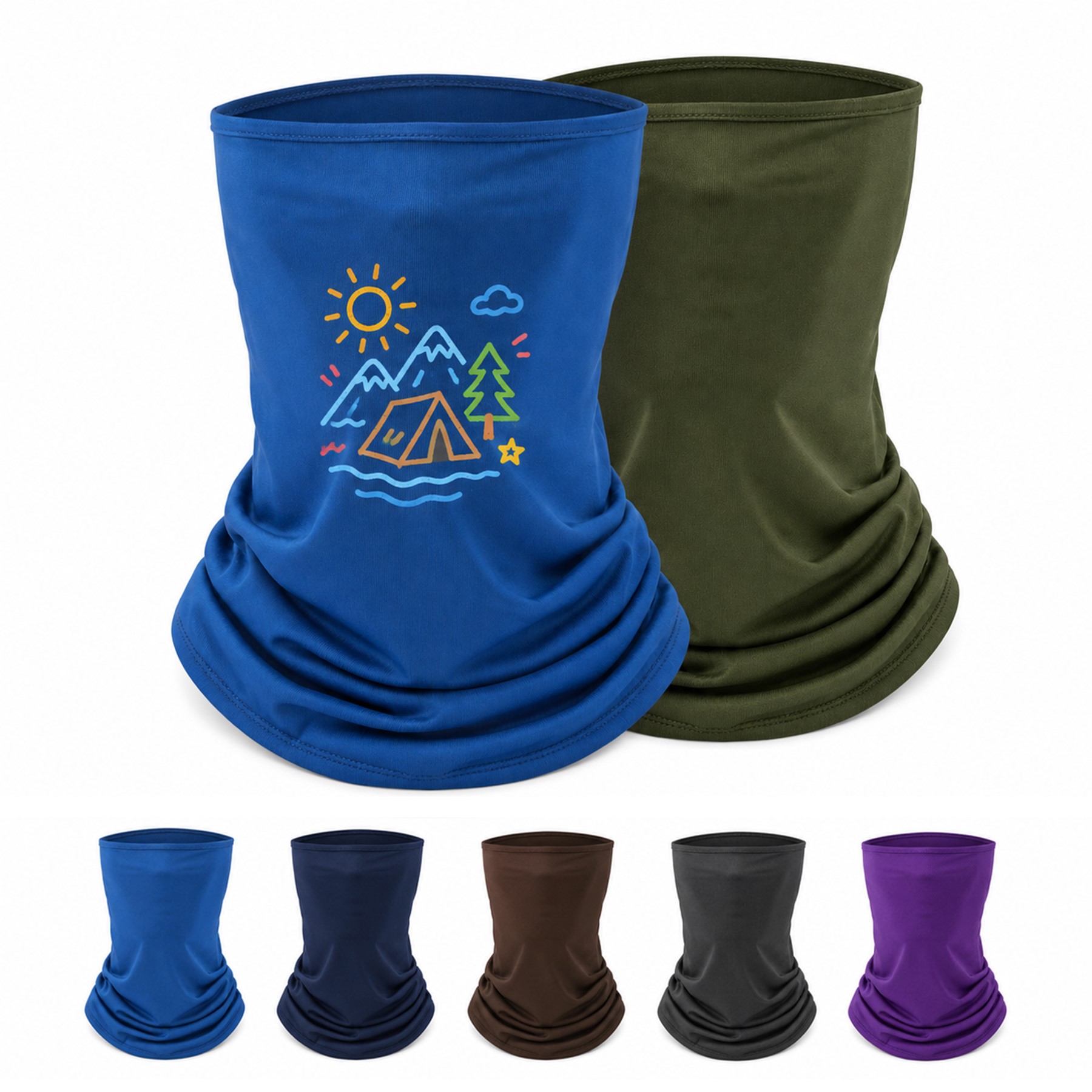 Reusable Polyester Ear Loop Bandanna