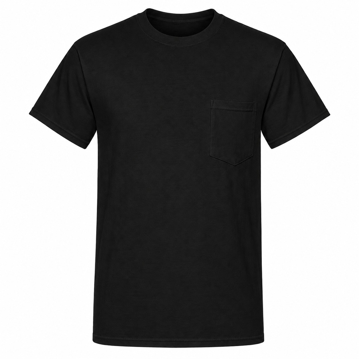 Crewneck Short Sleeve Pocket T-Shirt — view 4