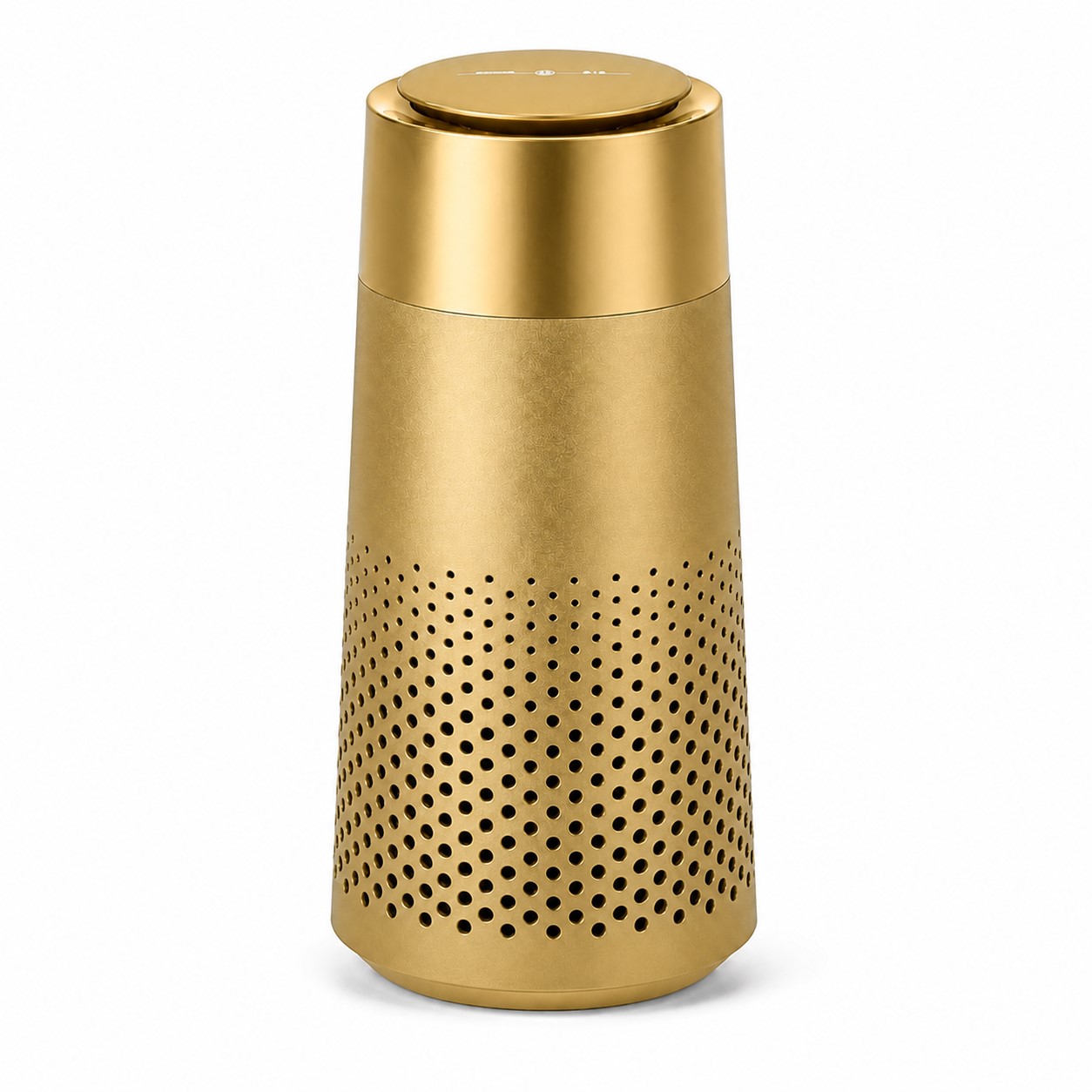 Portable HEPA Car Air Purifier — Brass Gold