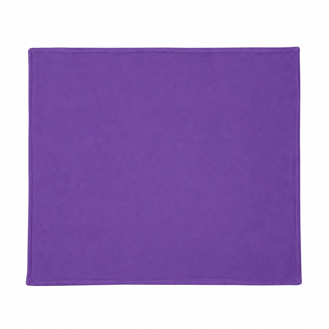 240GSM Flannel Throw Blanket — Purple