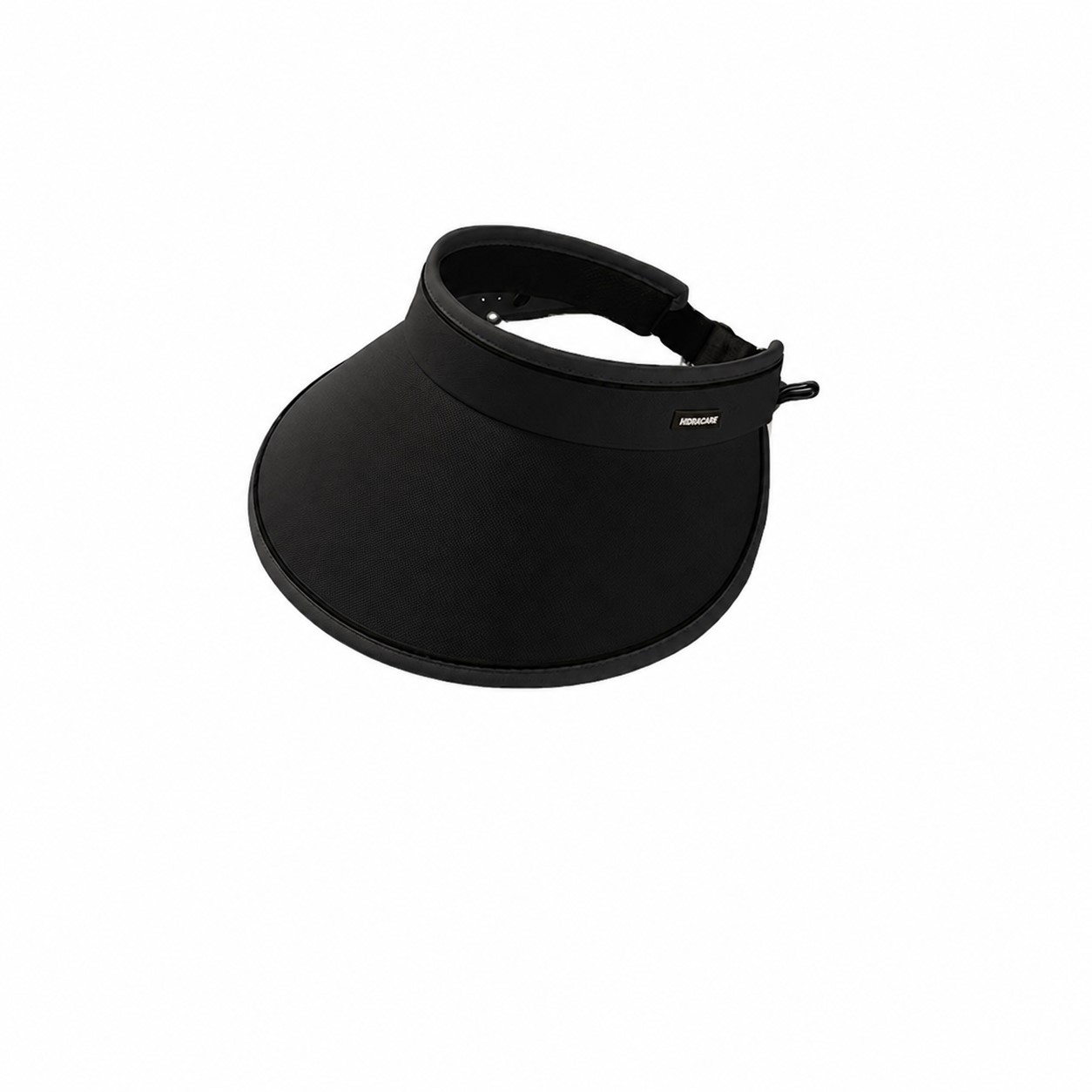 Polyester Open Crown Shade Visor — Black