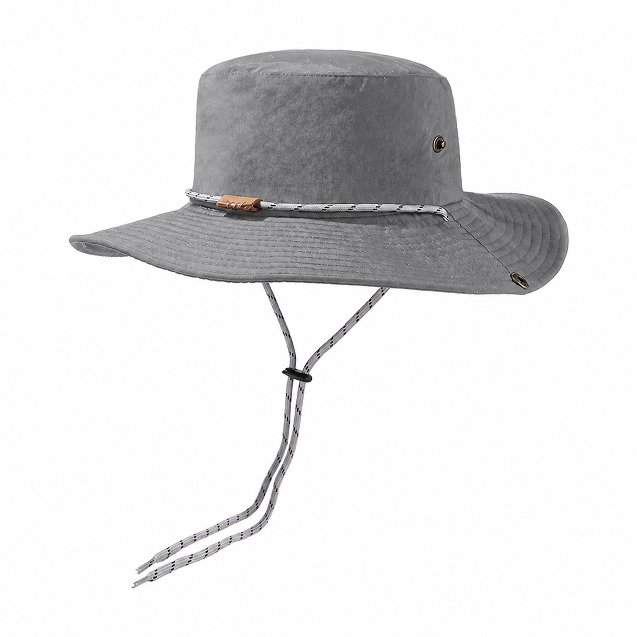 Nylon Taslan Outdoor Boonie Hat — Gray